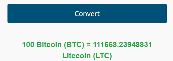 Crypto currency Calculator