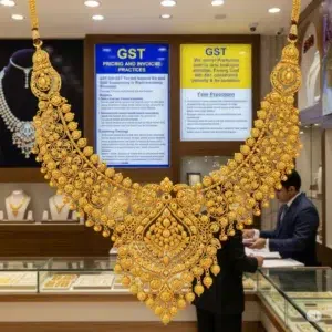 gst on gold jewellery in india