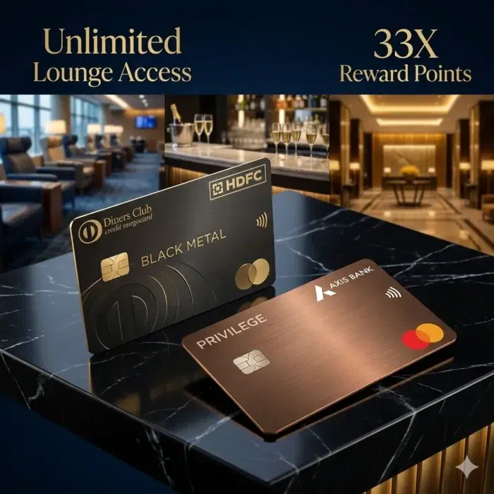 भारत के सर्वश्रेष्ठ रिवार्ड क्रेडिट कार्ड्स – विस्तृत समीक्षा HDFC Bank credit cards, Axic bank credit cards