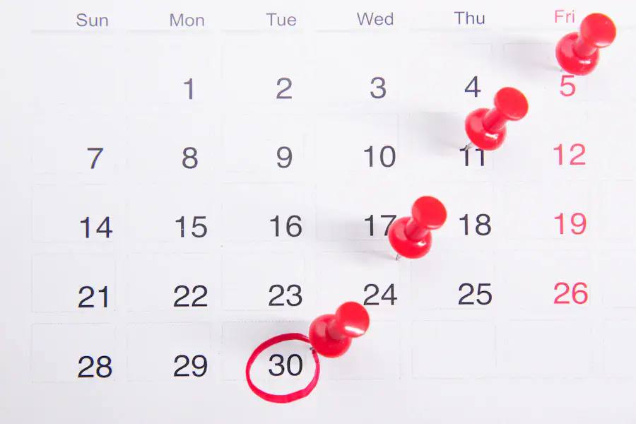 Pregnancy planning calendar for tracking pregnancy dates and calculator information